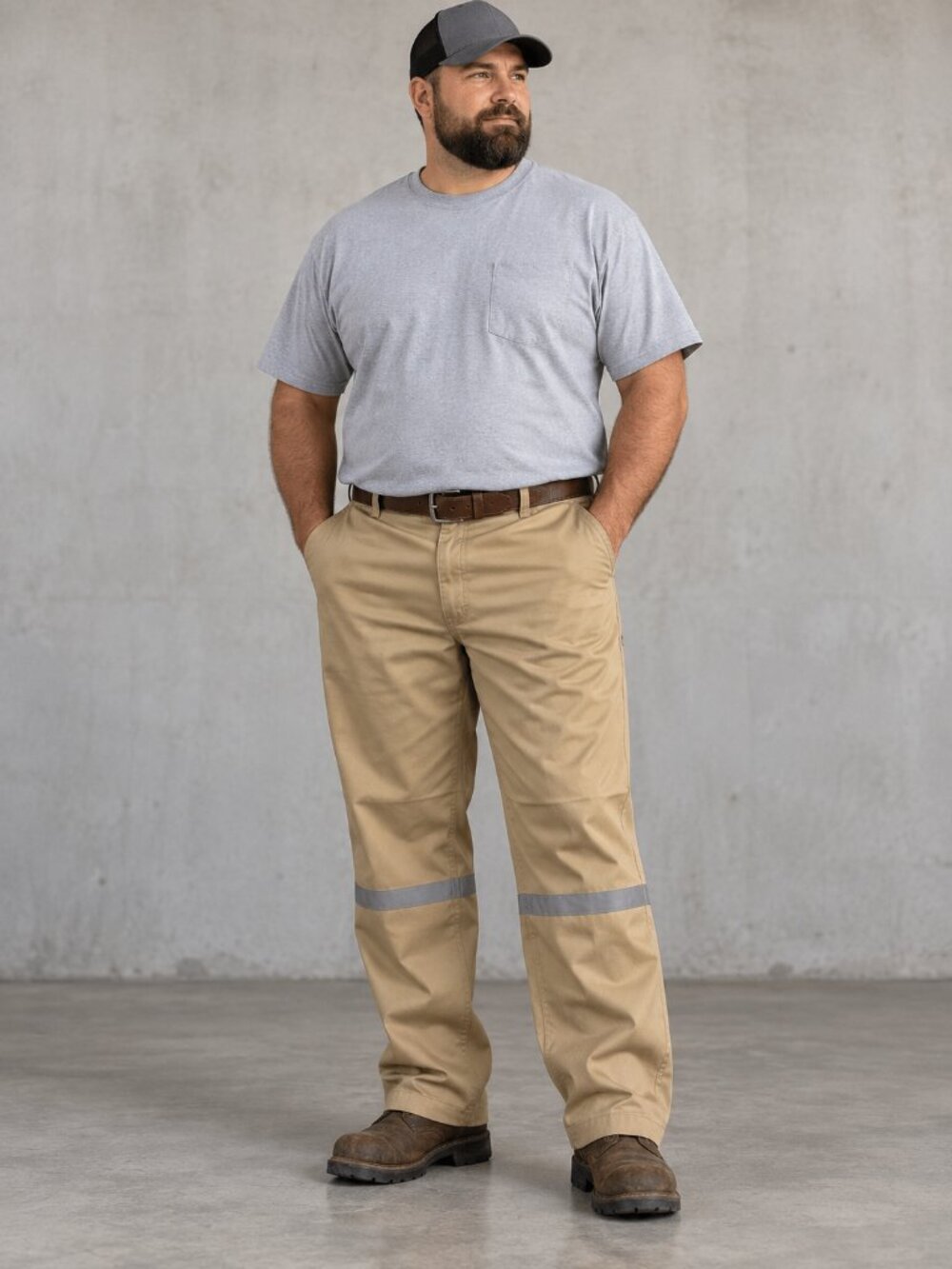NWT LAPCO FR UltraSoft AC Khaki Work Pants 48x32 CAT 2